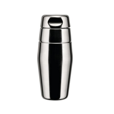 cocktail shaker in polished 18/10 stainless steel